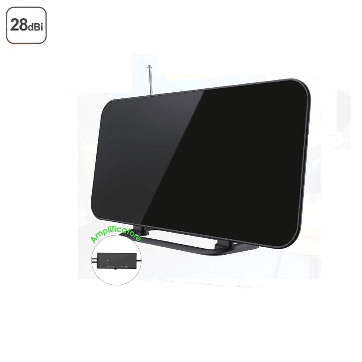 Alpine - TUE-T220DV Sintonizzatore TV Digitale Terrestre (DVB-T2) con Antenne incluse e Uscita HDMi