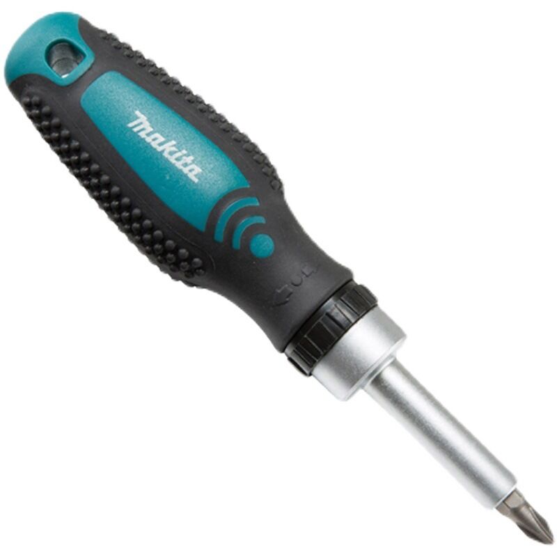 Tournevis à cliquet Makita croix magnétique positive et négative poignée de tournevis multifonctionnelle à domicile bidirectionnelle