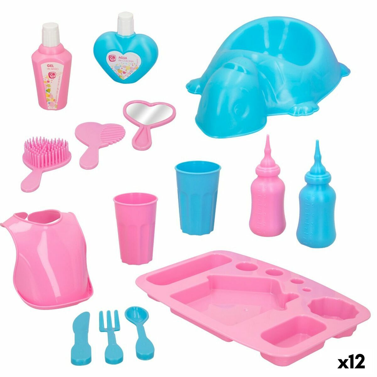 2 Pannolini Riutilizzabili Per Bambole 14-18 Pollici: Accessori Con Velcro, Gioco Di Ruolo Educativo