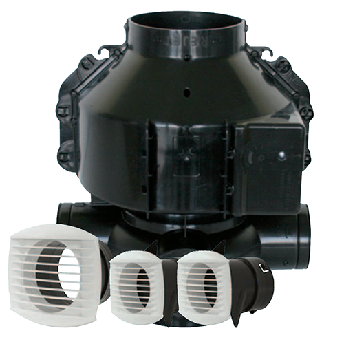 VMC Flux autoréglable RENOUVEL’AIR 2 Bouches sanitaires Bouche — free download