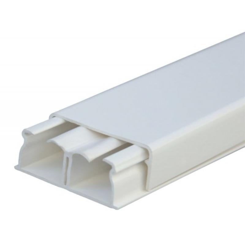 Moulure sans membrane 3 compartiments - 75 x 20 mm - Avec cloison - DLPlus - Legrand - 2
