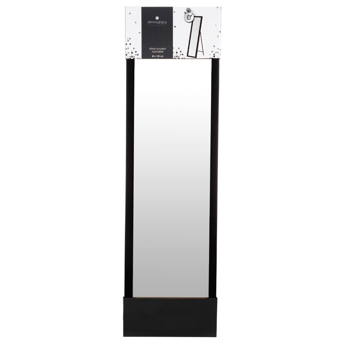 Specchio bisauté nero 40x55cm - Atmosphera créateur d'intérieur
