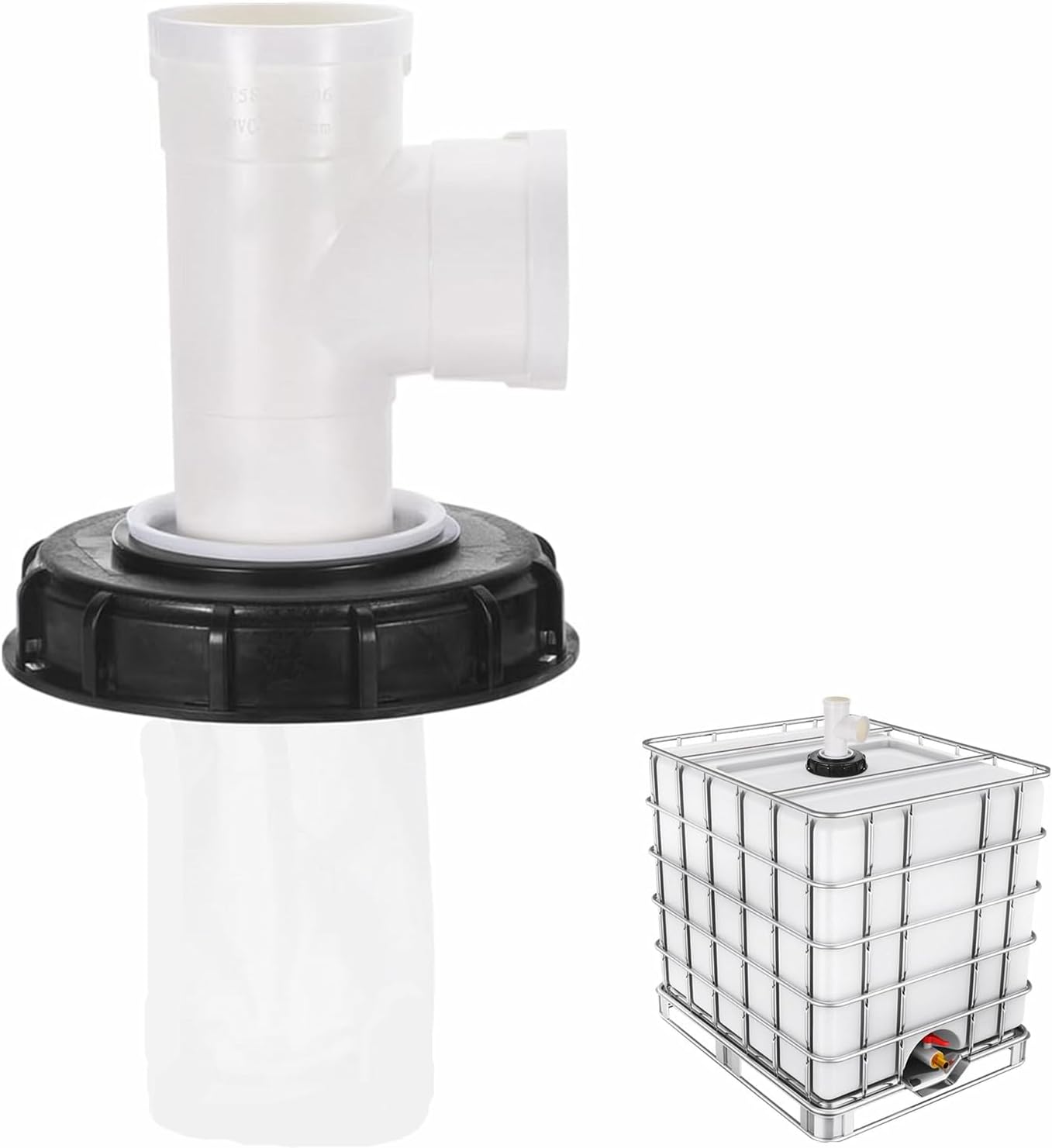 Filtro Para Tapa IBC DN 150 O 225 – Fieltro De Aguja 380 Mm – 100 µm – Protege Tus Líquidos