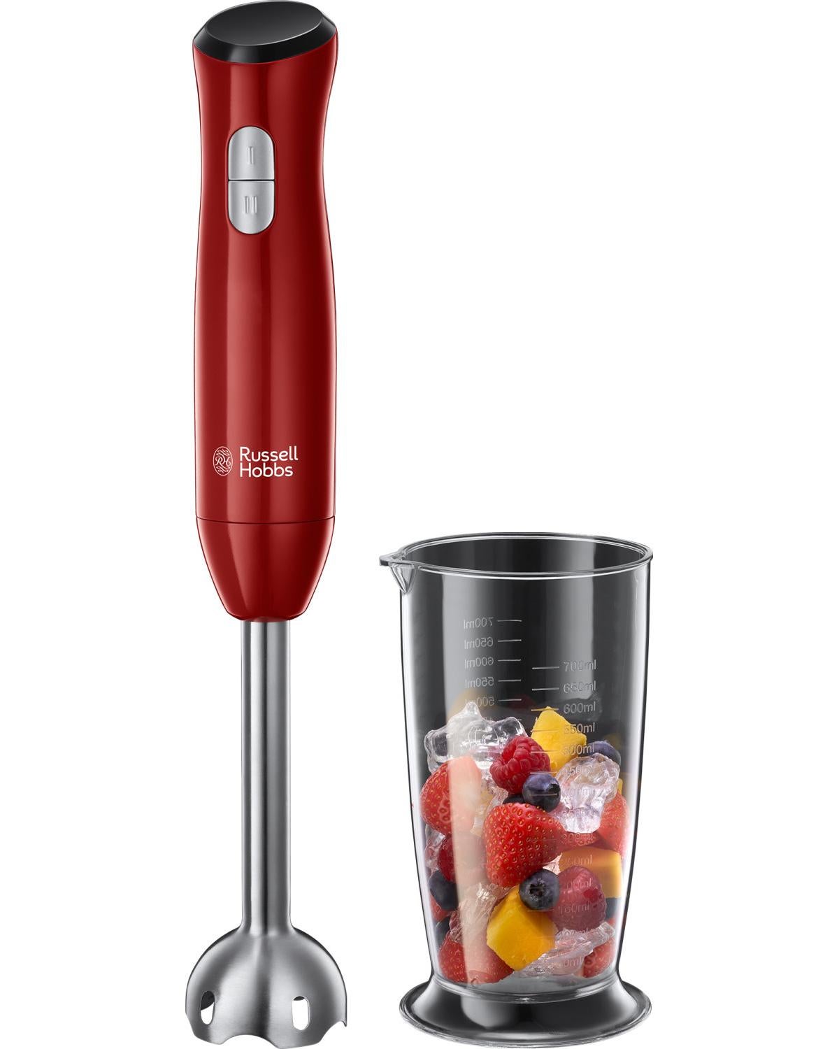 Blender ręczny Russell Hobbs Desire 500 W stal nierdzewna czerwony