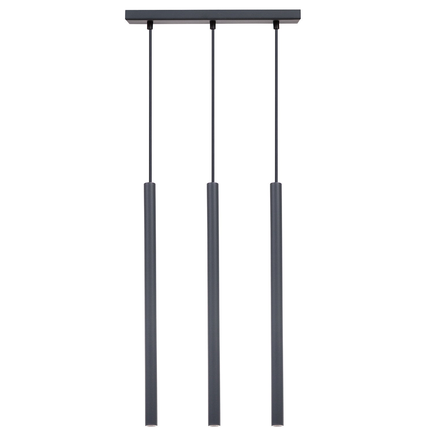 Lampa wisząca SOPEL grafitowa 3 x G9 x 3W wym: 80 x 38 x 5 cm Sigma Lighting