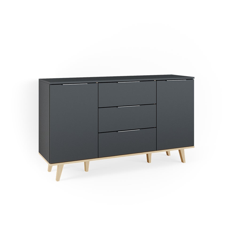 Vicco Kredens Nautica, Antracyt, 138 x 82 cm