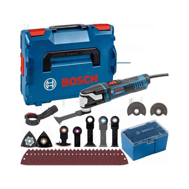 Découpeur ponceur filaire GOP 55-36 (Solo) en coffret L-Boxx - BOSCH 0601231101