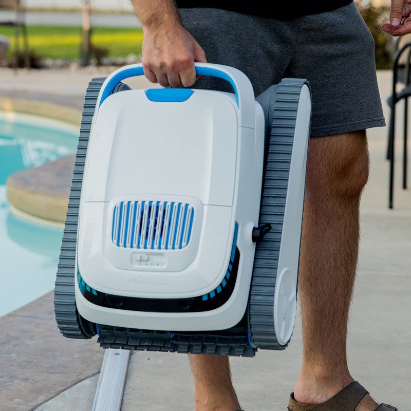 Airrobo PC10 Robot Piscine Sans Fil : Nettoyage Intelligent 170m², Autonomie 120 Min, Navigation Automatique - 9