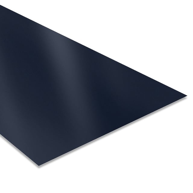 Tôle Plane 2000x1220 mm Acier 0.63 mm Laqué | Bleu Ardoise | RAL 5008