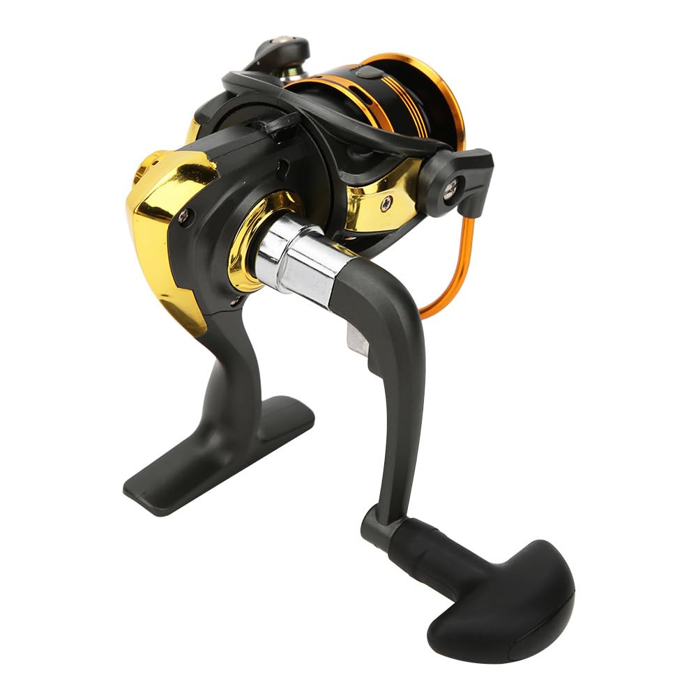Ruota per colata ad alta velocità con mulinello da pesca in metallo con esca per pesci con impugnatura in gomma (JS4000) - 7