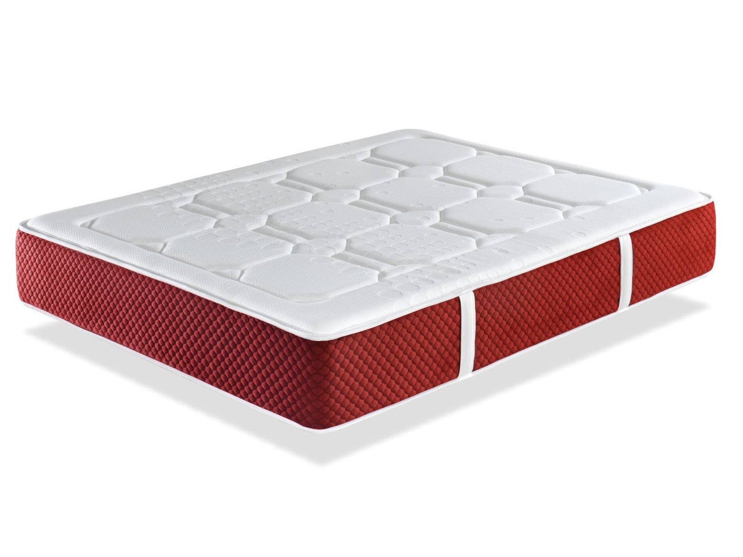 Colchon muelles ensacados 105x200 spring premium, altura 30 cm, viscoelastica. 7 zonas de confort