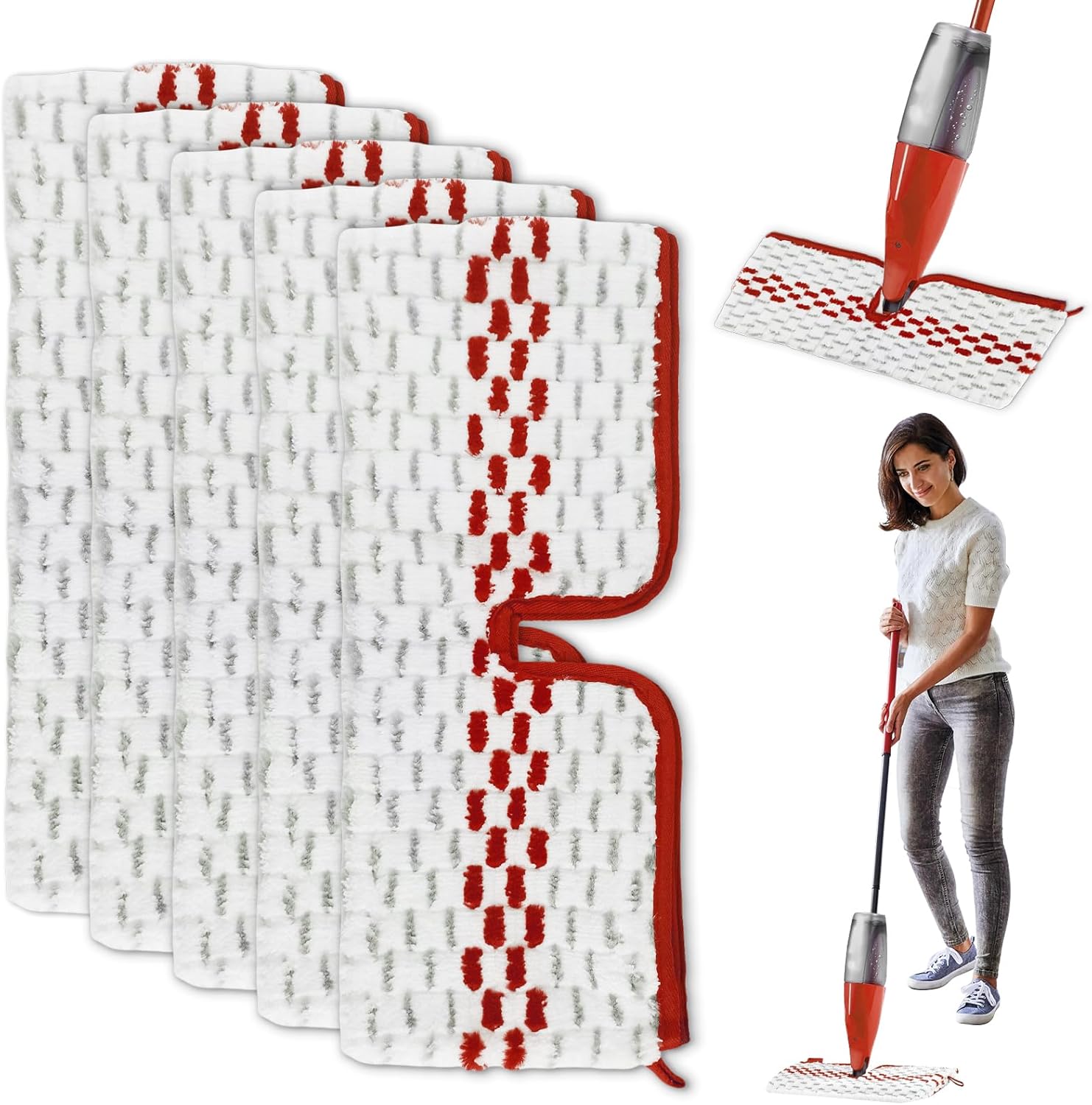 O-Cedar MicroTwist MAX Microfiber Mop with 2 MicroTwist MAX Refills and Citrus Floor Cleaning PACS (Variety Pack