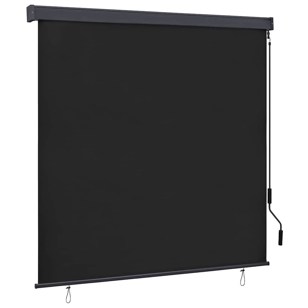 Roleta antracytowy 180 x 250 cm Materiał i Aluminium vidaXL