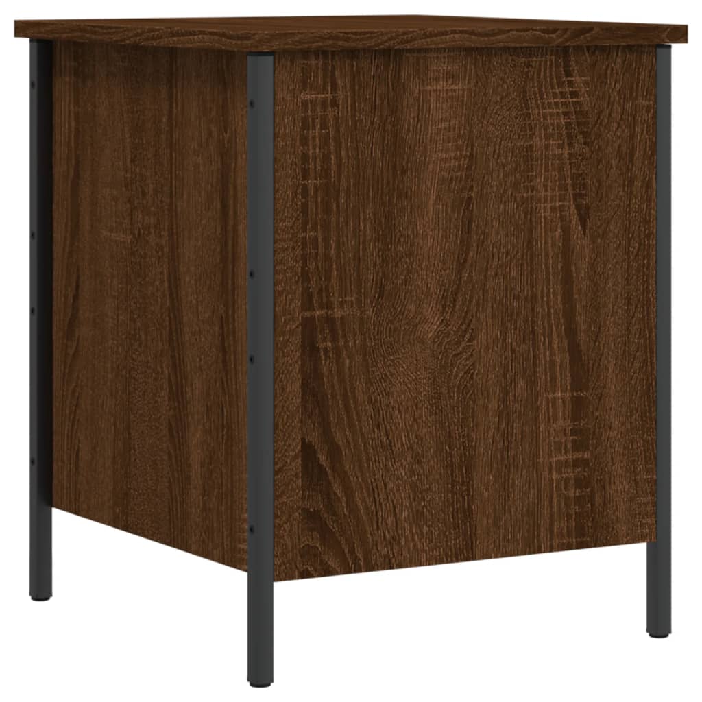 Banco Con Almacenaje De Madera Ingeniería Color Roble - 102x42x45 Cm, Con Cojín Integrado, Capacidad 110 Kg