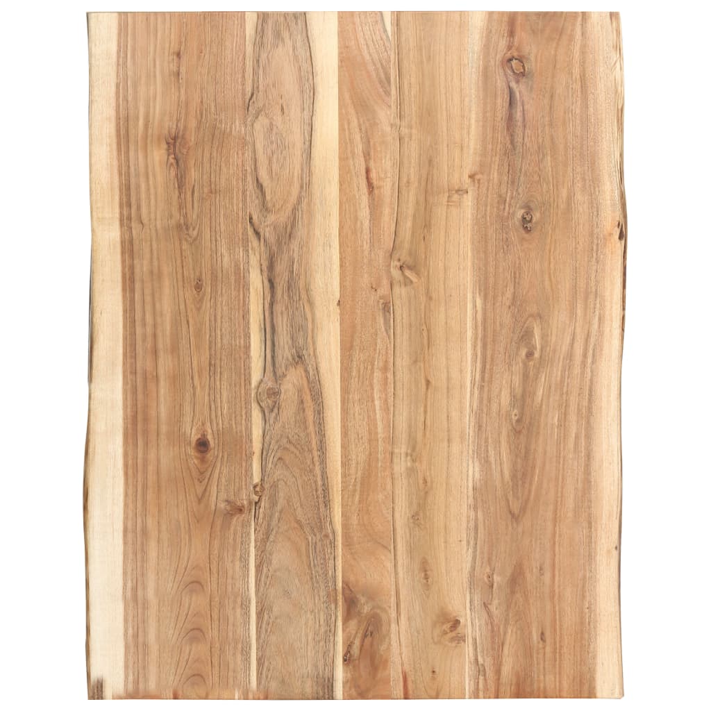 Maison exclusive - superficie de mesa de madera maciza de acacia 80x(50-60)x3,8 cm