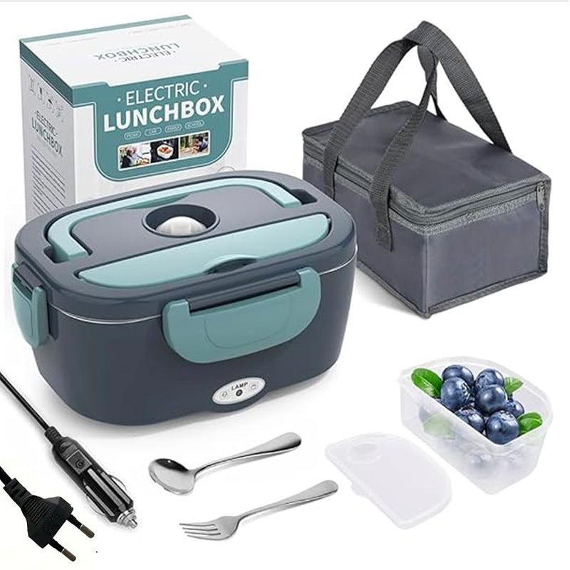 Elektryczny podgrzewacz do pojemników na lunch ultraszybkie podgrzewanie pojemników na lunch do samochodu ciężarówki domu przenośny pojemnik żywność