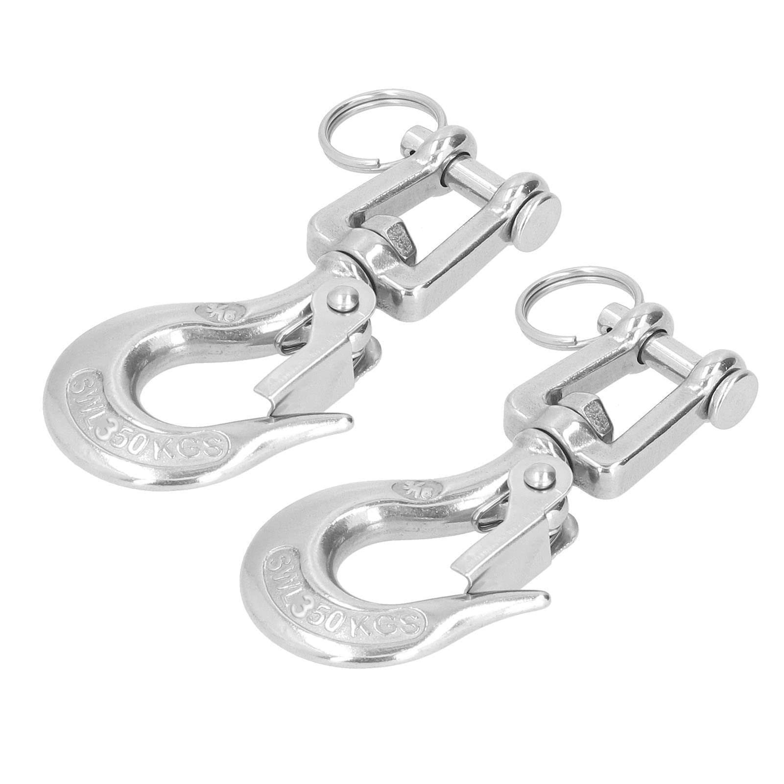 Lot De 2 Hameçons Assist Jumeaux Crimson CBA-03 Big Assist - Taille 3/0 - Argentés - Neufs