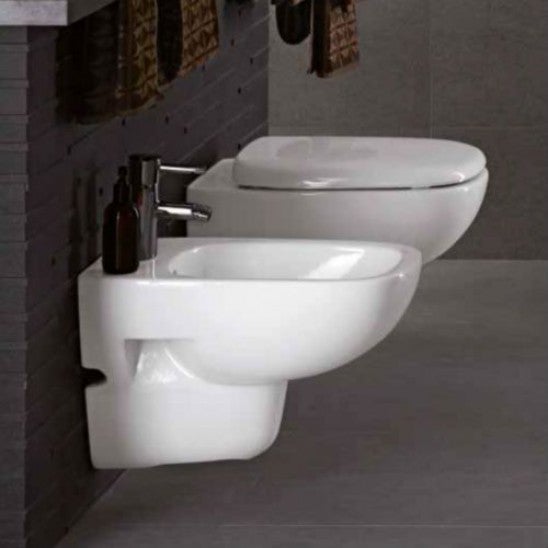 Sanitari bagno Geberit Fantasia 2 sospesa rimfree > vaso sedile e bidet - 5