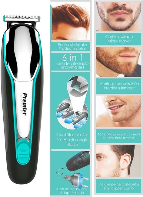 Barba Pack Afeitadora Y Cortapelo Cortapelos Profesionales