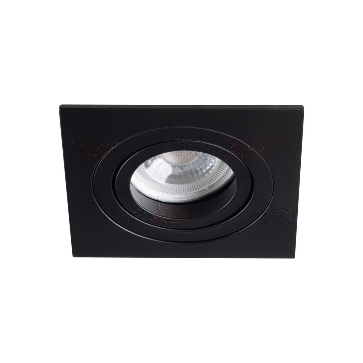 Oprawa sufitowa wpuszczana Seidy czarna 1xGX5.3x50W kwadratowa ruchoma IP20 wym: 9 x 9 cm aluminium Kanlux