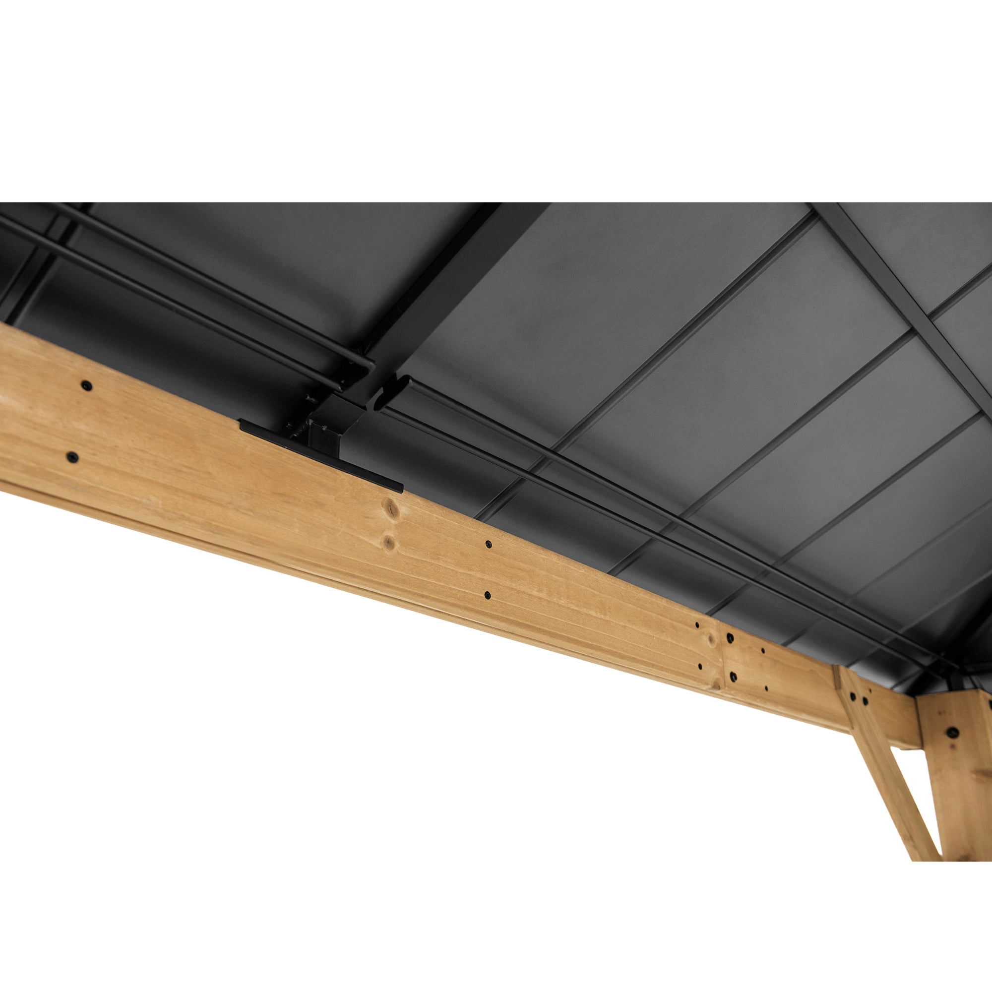 Pavillon de jardin Sunjoy Pirin Sunjoy, 3.4x3.4m dim. ext. (cas échéant incl. débord de toit) naturel, 11,3m² superficie totale - 7