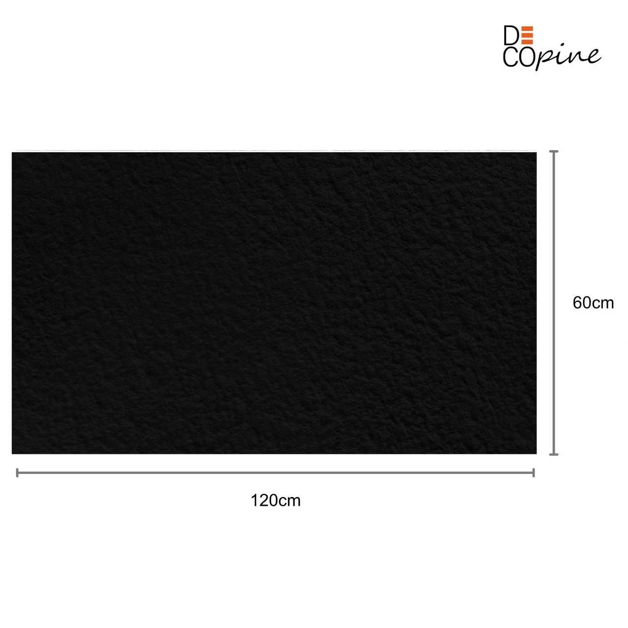 Decopine – Panneaux muraux souples texture pierre noire naturelle - 3
