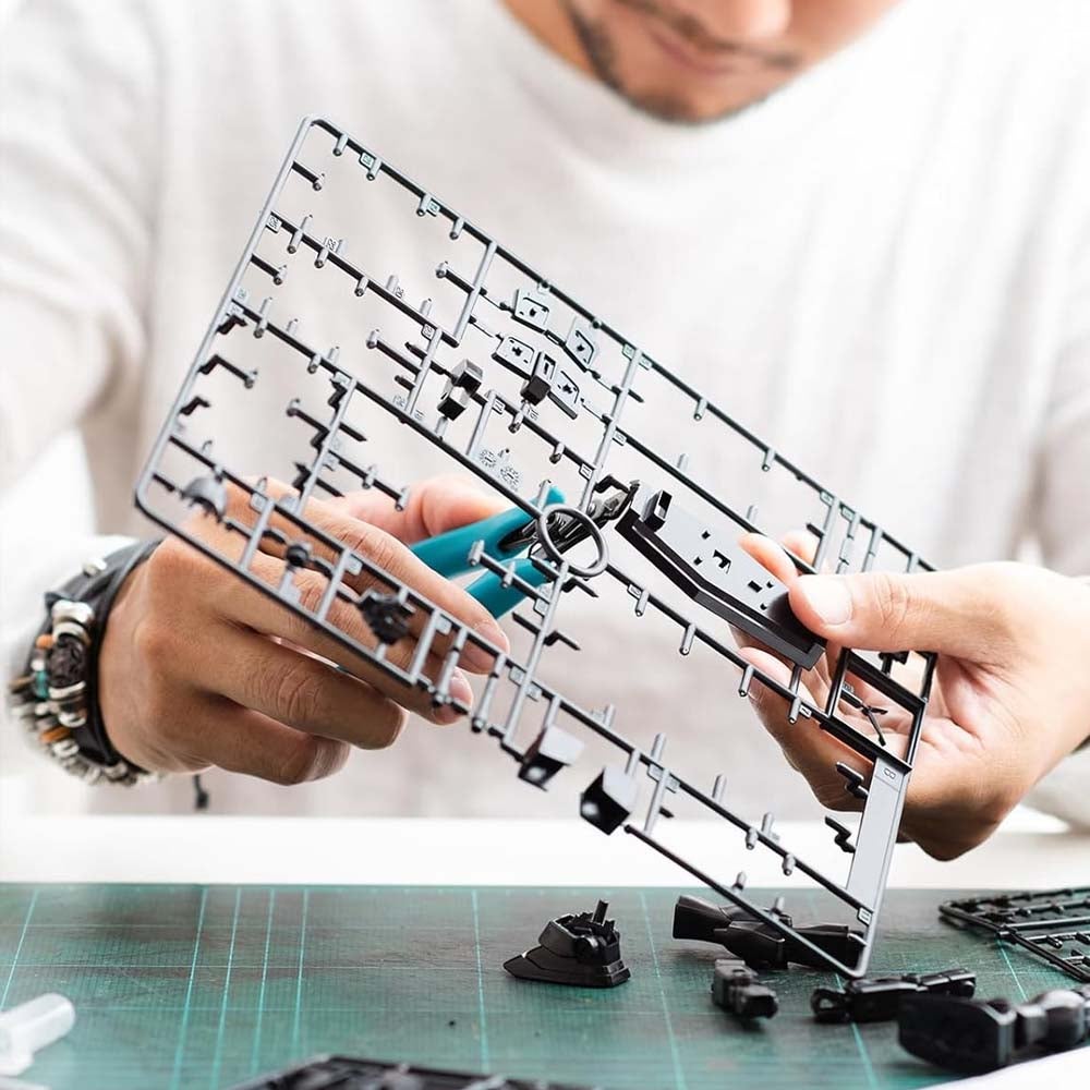 1 Set Kit de base modéliste – Outils pour assembler modèles de robots, voitures et avions, bricolage DIY, construction et réparation de maquettes - 4