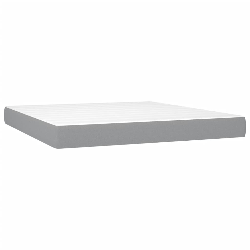 Lit avec tiroirs et matelas blanc 180 x 200 cm bois massif de pin - 8