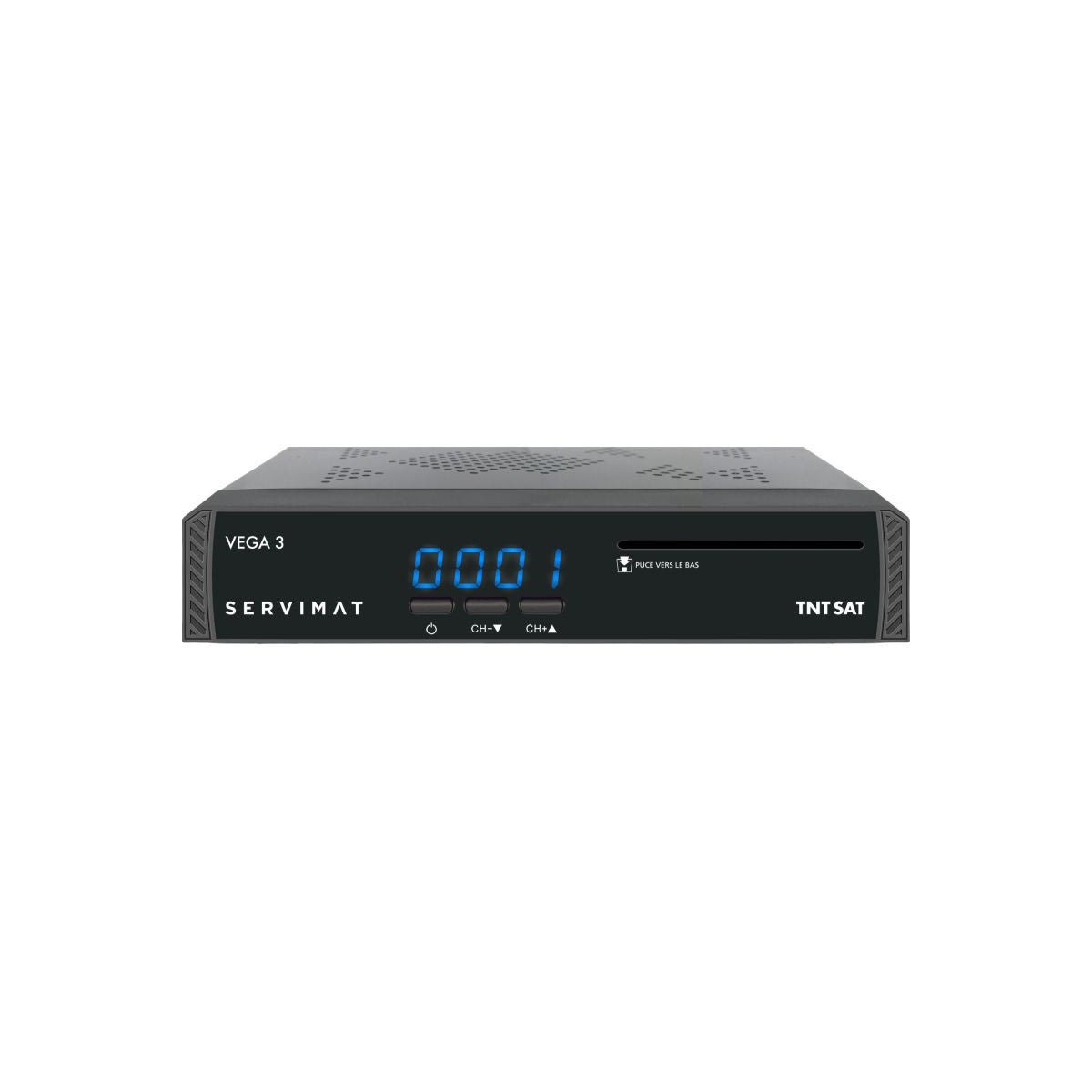 Pack SERVIMAT Récepteur TV satellite Full HD + Carte d'accès TNTSAT V6 + Câble HDMI - 2