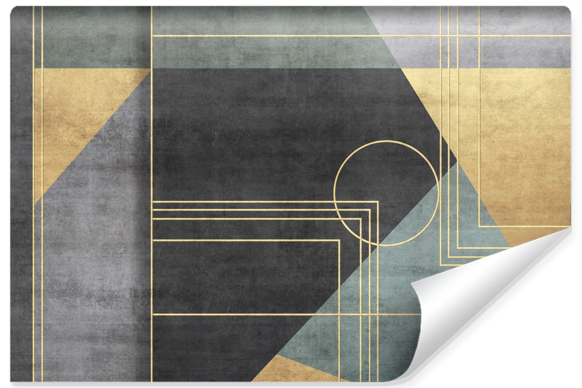 Papel pintado vlieseline foto abstraction diseño moderno para sala 400cm x 280cm