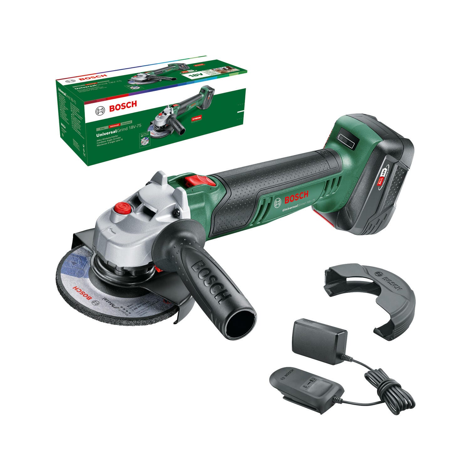 Szlifierka kątowa BOSCH UNIVERSALGRIND 18V 125MM - 2