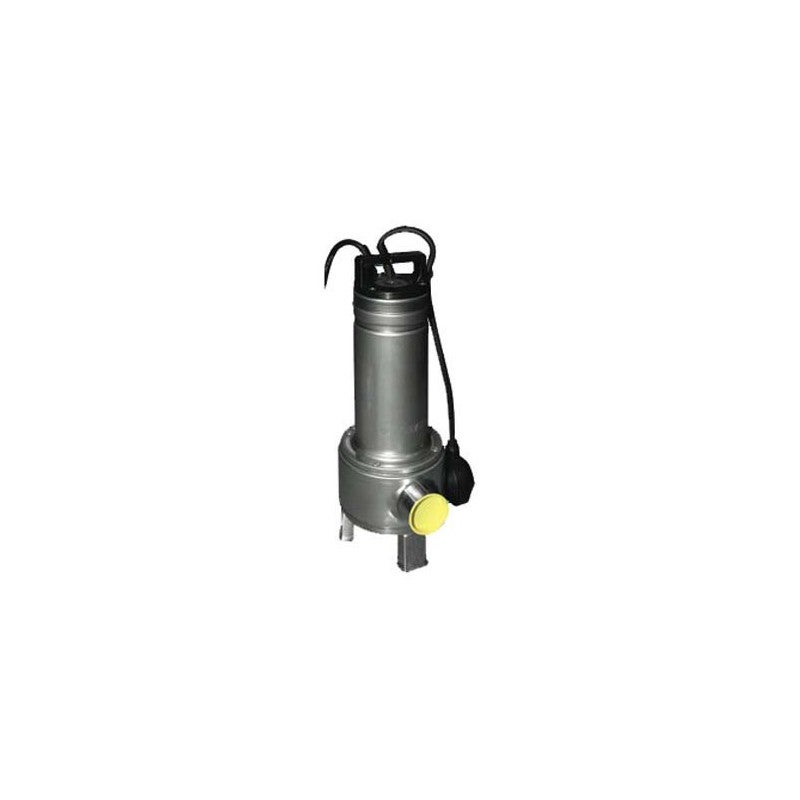 Electrobomba para aguas sucias 1.1 hp en acero inoxidable lowara domo10vx