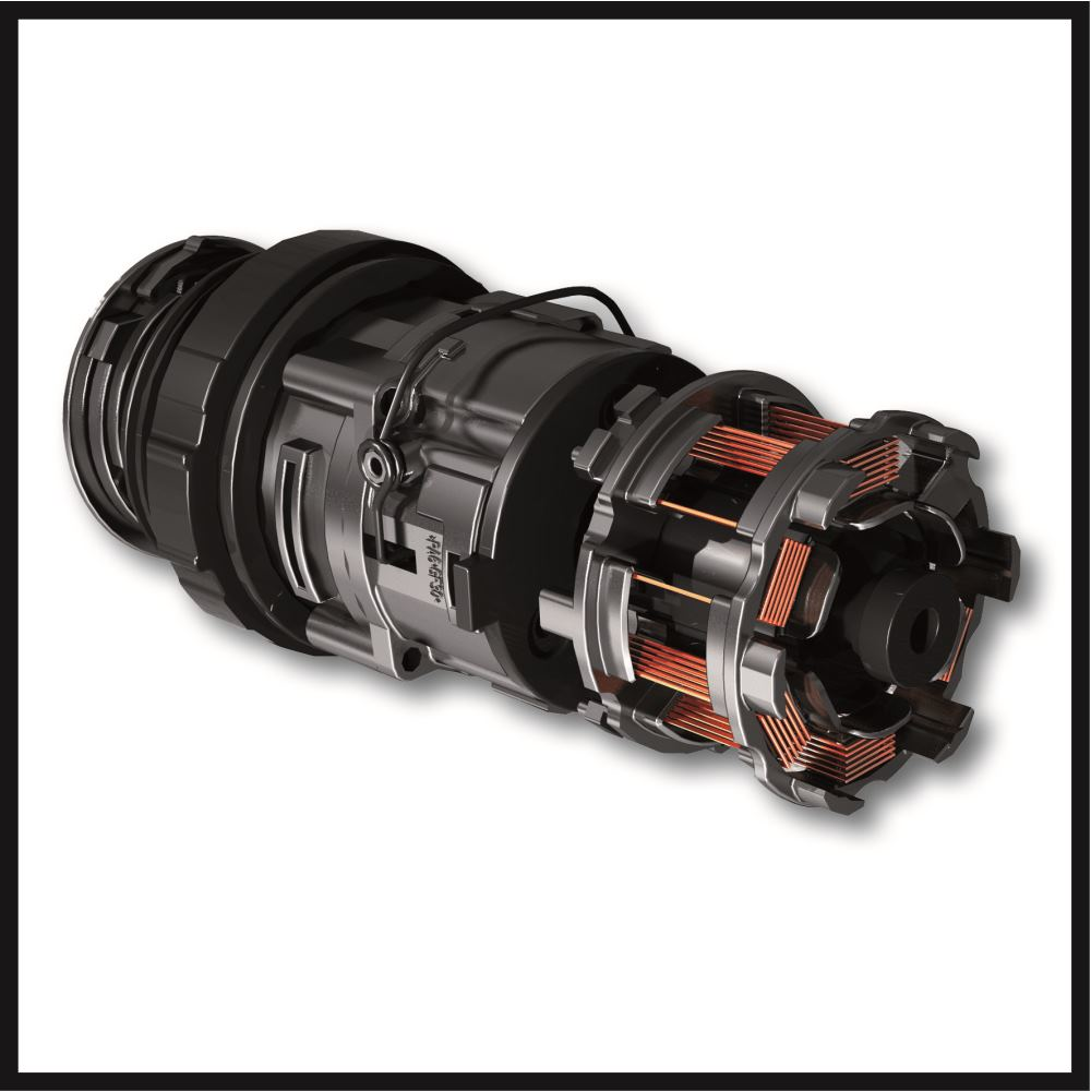 Einhell Trapano Avvitatore a Batteria TE-CD 18 Li Brushless-Solo Power X-Change (18V, Motore Brushless, 2 Velocità, Torsione 60 Nm, senza Batteria e C - 7