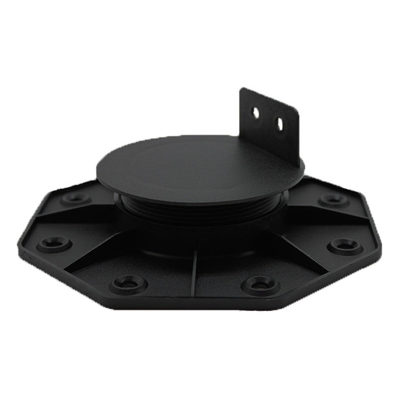 PLOT RÉGLABLE DE 18 À 30 MM POUR TERRASSE BOIS ET COMPOSITE - Coloris - Noir - 4