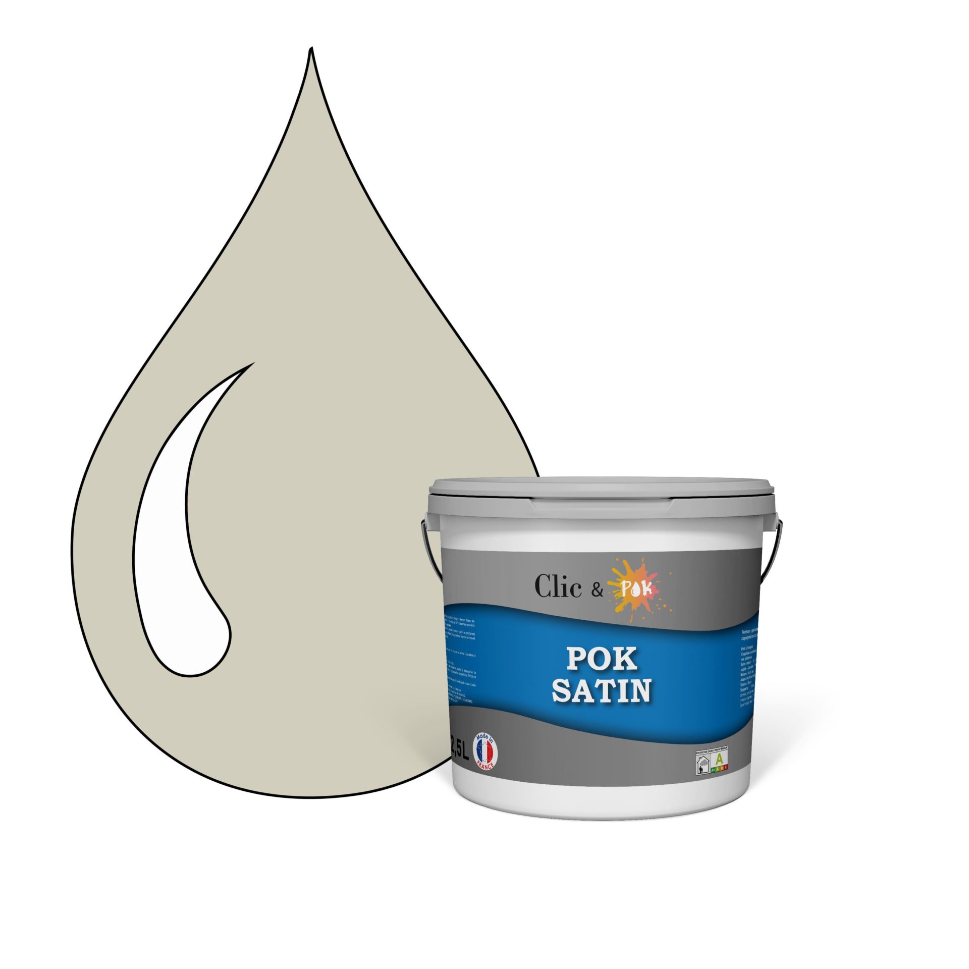 Peinture murs intérieurs satinée Cuisine & Salle de bain POK SATIN — free download