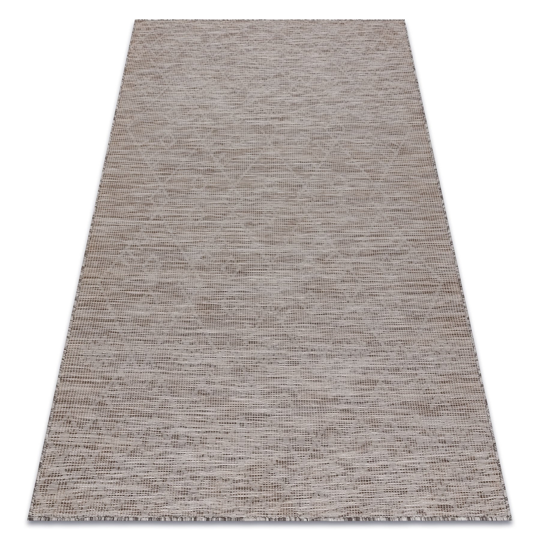 Dywan SZNURKOWY SIZAL płaskotkany PATIO 3077 Boho - naturalny, beż 155x220 cm