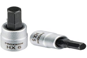 Vaso 1/4" + Punta TTX 40 PROXXON 2223764 | Clé à Douille 1/4 Pouce Pour Outillage Professionnel