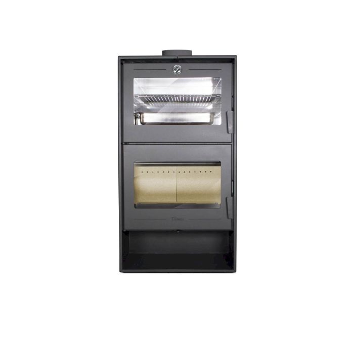 Piec opalany drewnem z piekarnikiem Lacunza model Altea