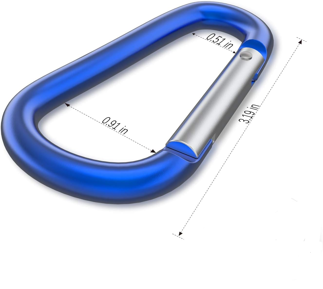 BuxiuGK Lot De 6 M5-0.2" Maillon Rapide En Acier Inoxydable 304