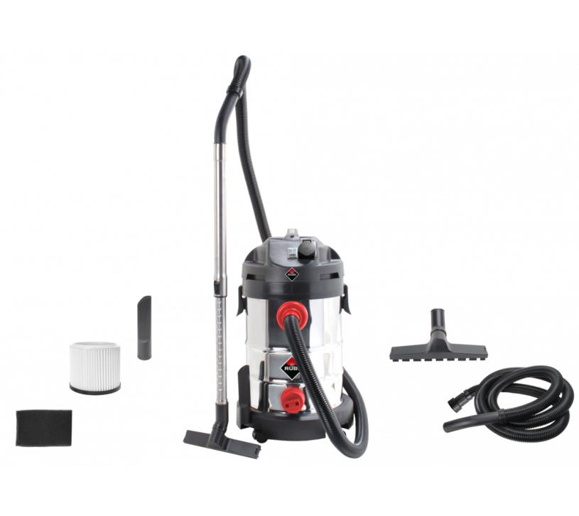Aspirapolvere per solidi e liquidi RUBI AS-30 PRO 1400W | Leroy Merlin Aspirapolvere per solidi e liquidi RUBI AS-30 PRO 1400W | Leroy Merlin