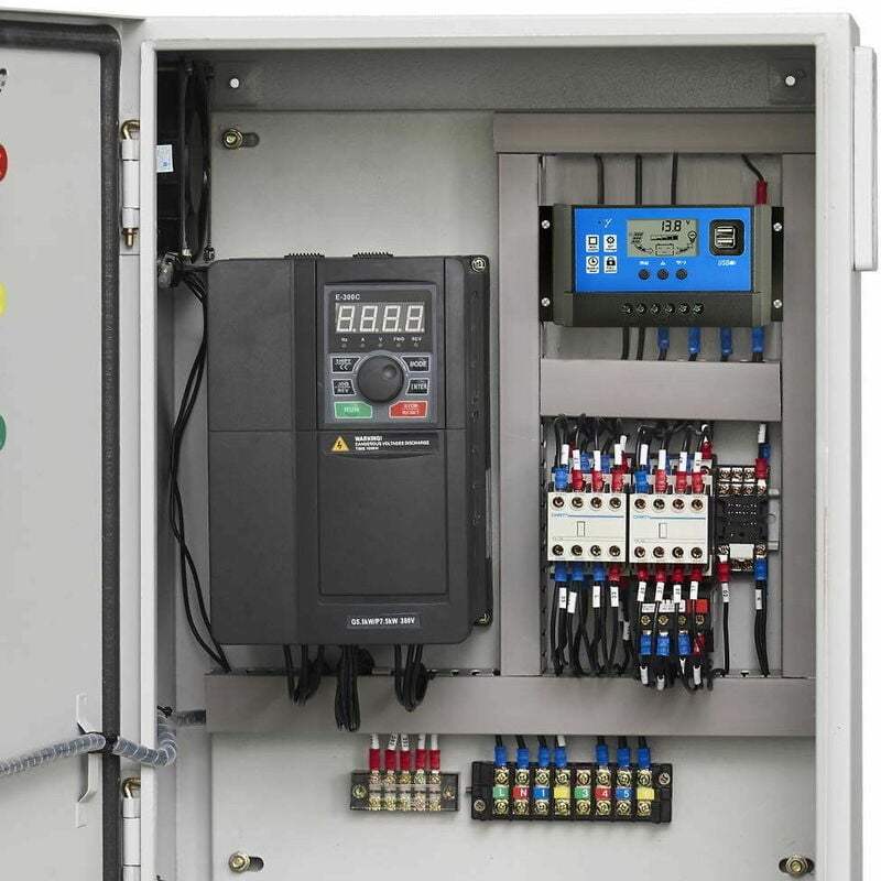 Régulateur de charge solaire Régulateur de panneau solaire Régulateur 12V/24V Avec USB 10A - 3