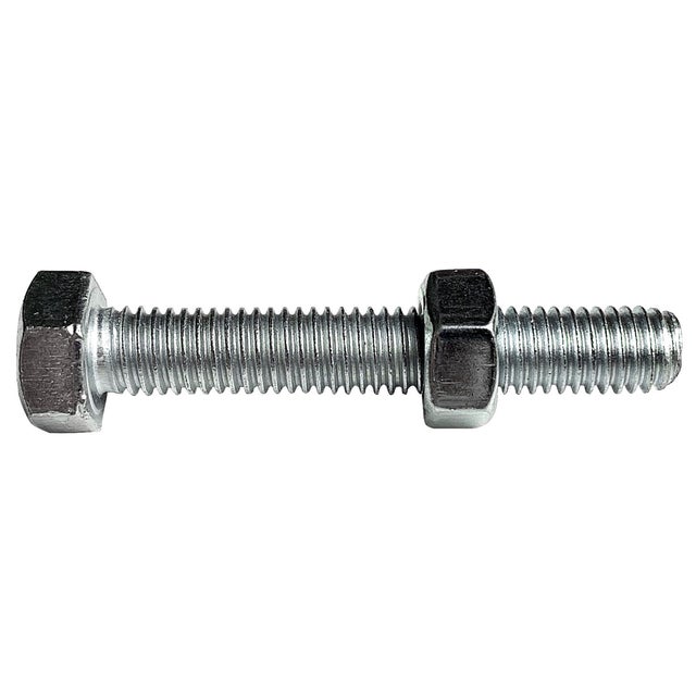 Boulon tête hexagonale Viswood finition zinguée Ø4 x 30 mm (lot de 20)