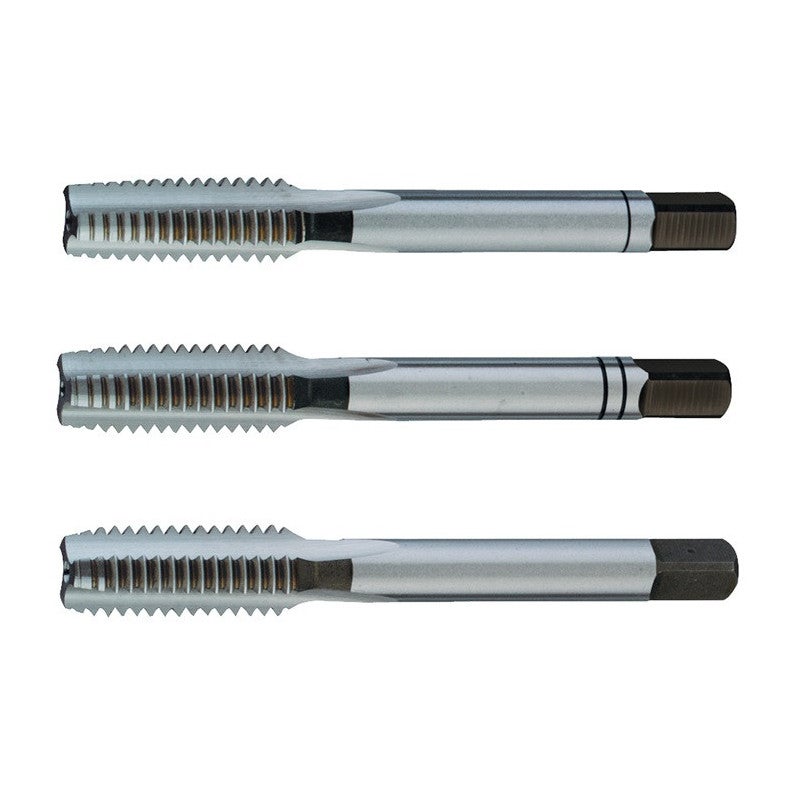 Jeu De 3 Tarauds à Main M20 X 200, 4 Goujures, HSS, D'occasion