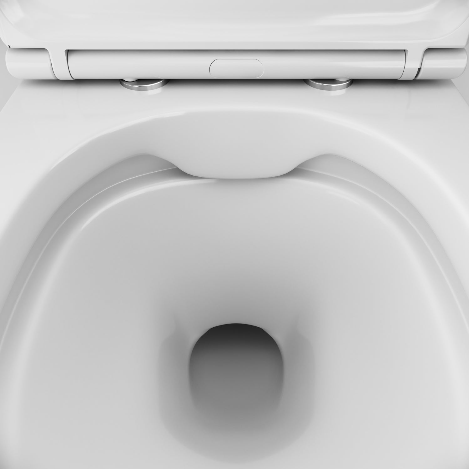 WC Suspendu en céramique sans bride Cuvette Toilette WC suspendu sans bord FlashClean abattant amovible frein de chute Softclosing Blanc AM.PM X-Joy S - 4