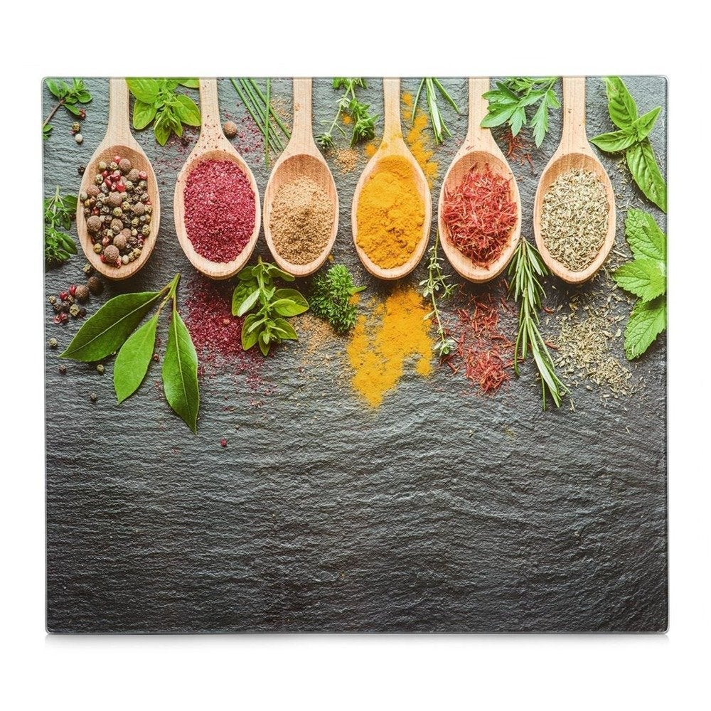 Planche à Découper En Verre Texturée Universelle - Neuve - Pour Cuisine