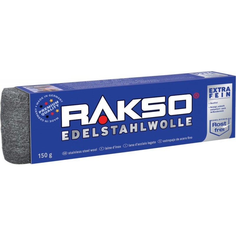 Rakso wełna stalowa nierdzewna drobna 1 - 720100
