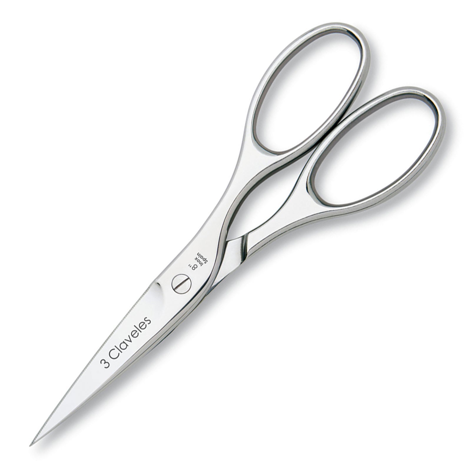 3 Claveles Grand Cuisine Tijeras De Cocina Profesionales 8" 20Cm Acero Forjado En Caliente - Imagen 3