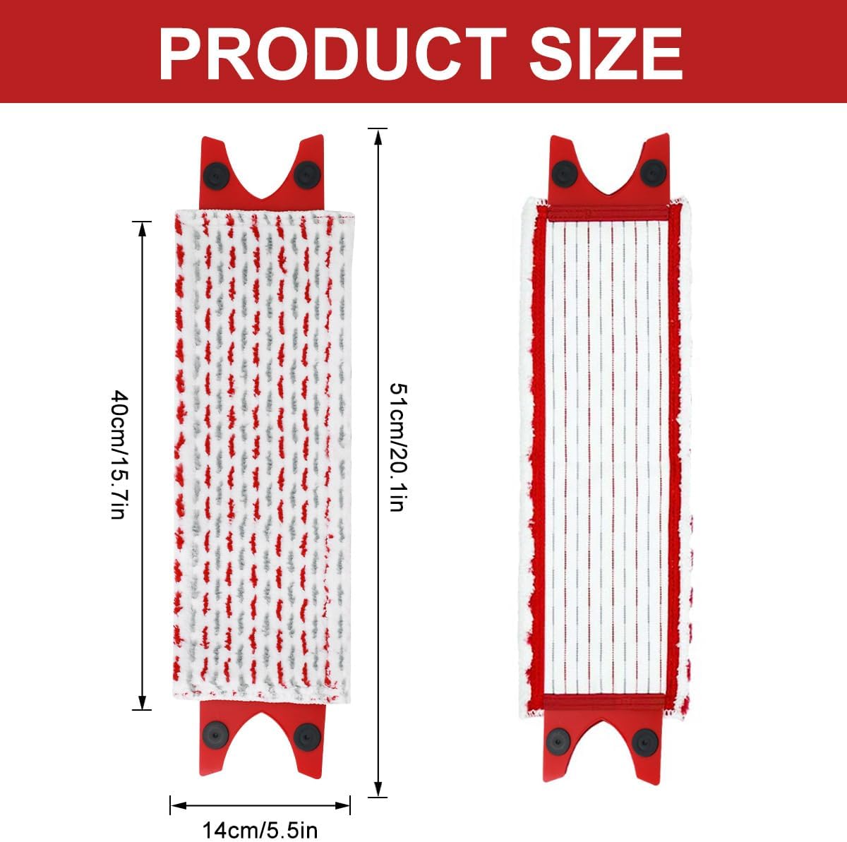 3 Pièces Recharge Vileda UltraMax XL - Balai Serpillière Microfibre Absorbante 2en1, Idéal pour Sols et Taches - 2