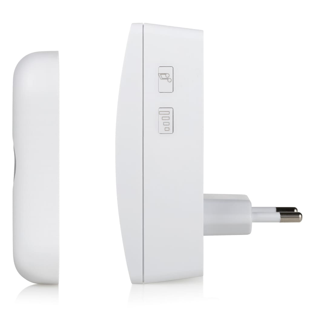 Byron Set Campanello Plug-in Senza Fili Bianco - 5