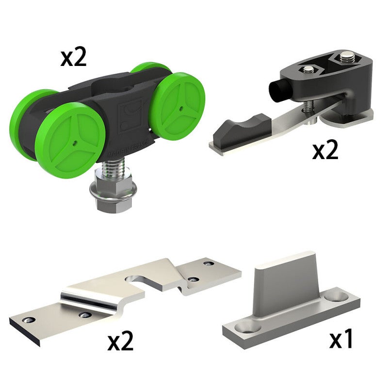 Kit pour 1 porte supplémentaire SLID'UP 1000 - porte jusqu'à 40 kg - 2